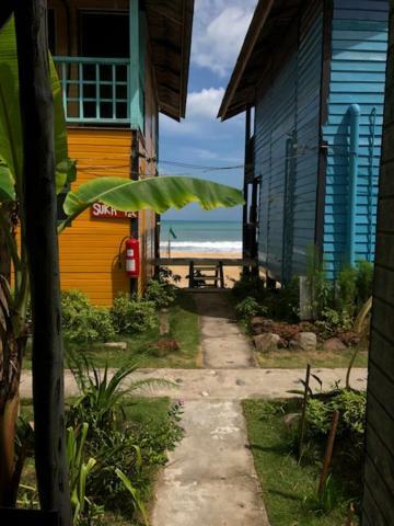 Beach Shack Chalet - Garden View Aframe Small Unit Kampong Juara Экстерьер фото